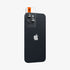 AGL07163 - iPhone 15 Pro / 15 Pro Max Optik Pro Lens Protector in natural titanium showing the device